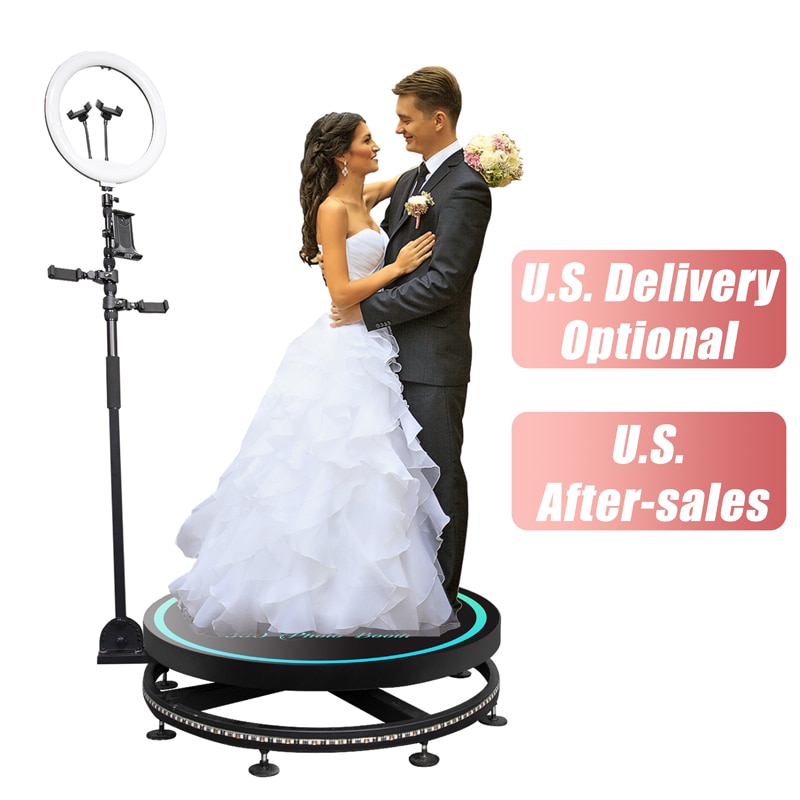 360 Photo Booth Rotating Machine Photobooth 360 Camera Video Photo Booth for Events Parties Shipping From Overseas Warehouses 360 Photo Booth Rotating Machine Photobooth 360 Camera Video Photo Booth for Events Parties Shipping From Overseas Warehouses