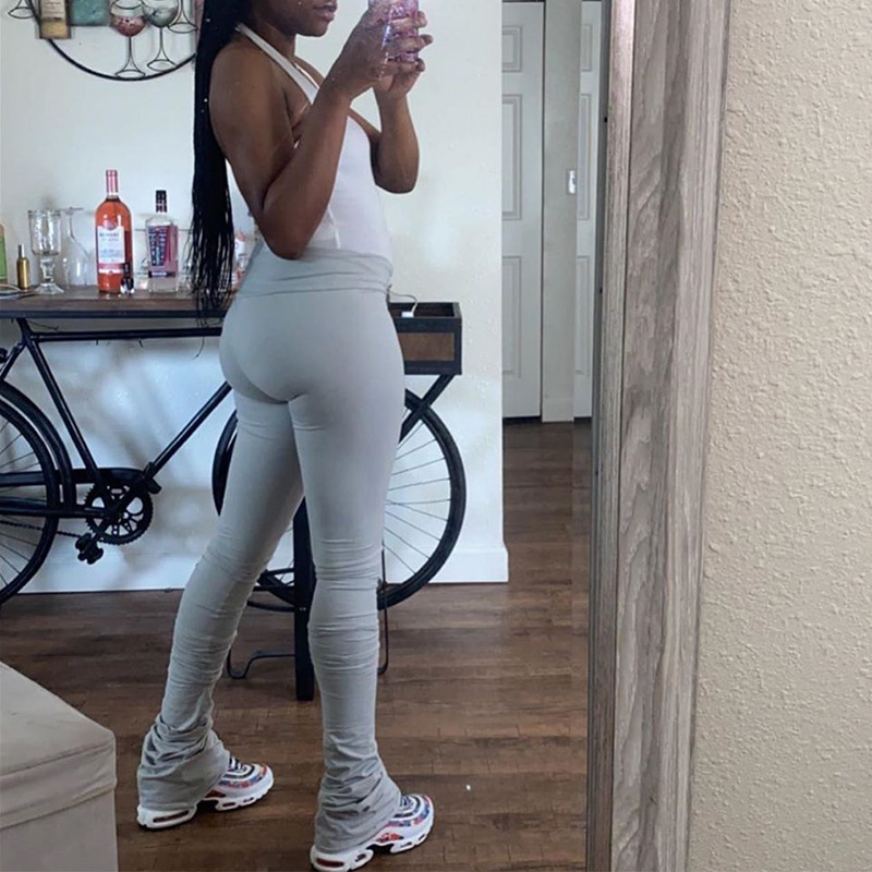 Y2K Pants Streetwear Women Legging Fashion Solid Ruched Stacked High Waist Sweatpants Casual Trousers Pencil Pants Jogging Y2K Pants Streetwear Women Legging Fashion Solid Ruched Stacked High Waist Sweatpants Casual Trousers Pencil Pants Jogging