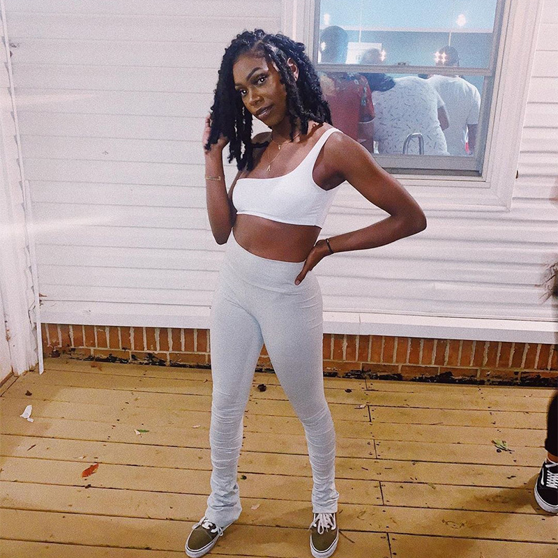 Y2K Pants Streetwear Women Legging Fashion Solid Ruched Stacked High Waist Sweatpants Casual Trousers Pencil Pants Jogging Y2K Pants Streetwear Women Legging Fashion Solid Ruched Stacked High Waist Sweatpants Casual Trousers Pencil Pants Jogging