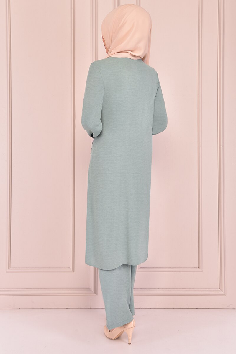 Tassel Detail Kombin The Mint EMO5012 Tassel Detail Kombin The Mint EMO5012