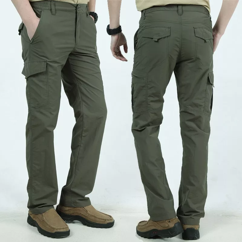 2022 Men's Lightweight Tactical Pants Breathable Summer Casual Army Military Long Trousers Male Waterproof Quick Dry Cargo P 2022 Men's Lightweight Tactical Pants Breathable Summer Casual Army Military Long Trousers Male Waterproof Quick Dry Cargo P