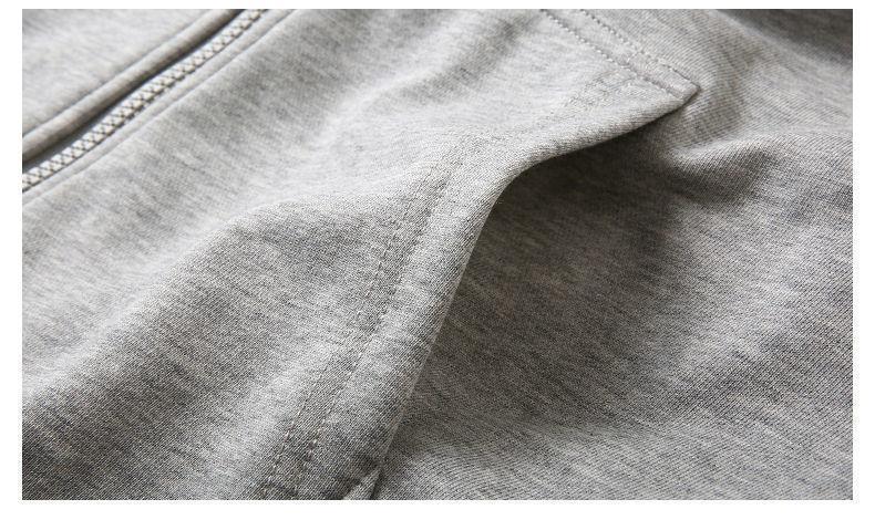 New Men's Hoodies Sweatshirts Zipper Hoodie Men Sweatshirt Solid Color Man Hoody Sweatshirts For Male