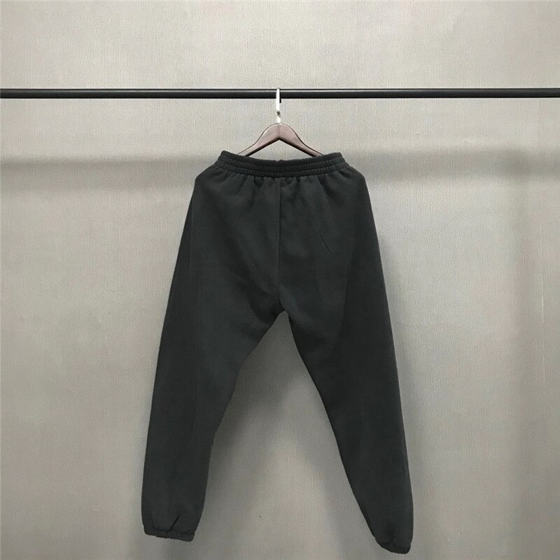 Oversize Kanye West Season 6 Hoodie Solid Men Women 1:1 High Quality Inside Velvet Tag Label Pullovers Sweatshirts