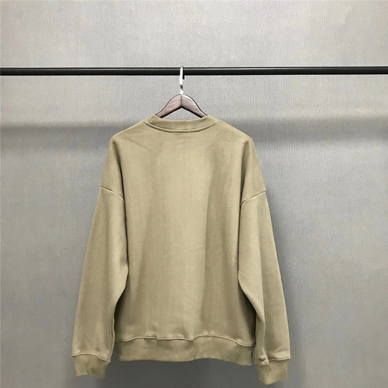 Oversize Kanye West Season 6 Hoodie Solid Men Women 1:1 High Quality Inside Velvet Tag Label Pullovers Sweatshirts