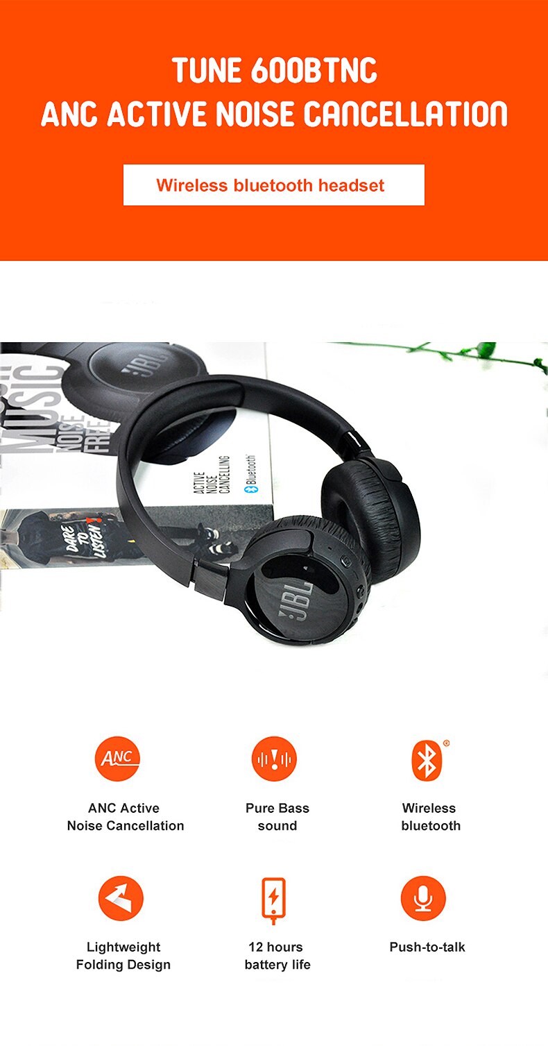JBL TUNE 600BT Wireless Bluetooth Headsets Foldable Gaming Sports Headphones Pure Bass Noise-Cancelling Earphone With Mic JBL TUNE 600BT Wireless Bluetooth Headsets Foldable Gaming Sports Headphones Pure Bass Noise-Cancelling Earphone With Mic