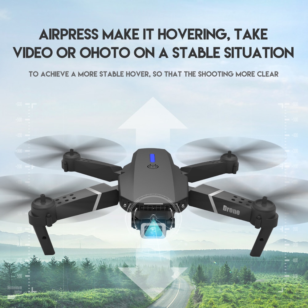 2022 New Quadcopter E88 Pro WIFI FPV Drone With Wide Angle HD 4K 1080P Camera Height Hold RC Foldable Quadcopter Dron Gift Toy 2022 New Quadcopter E88 Pro WIFI FPV Drone With Wide Angle HD 4K 1080P Camera Height Hold RC Foldable Quadcopter Dron Gift Toy