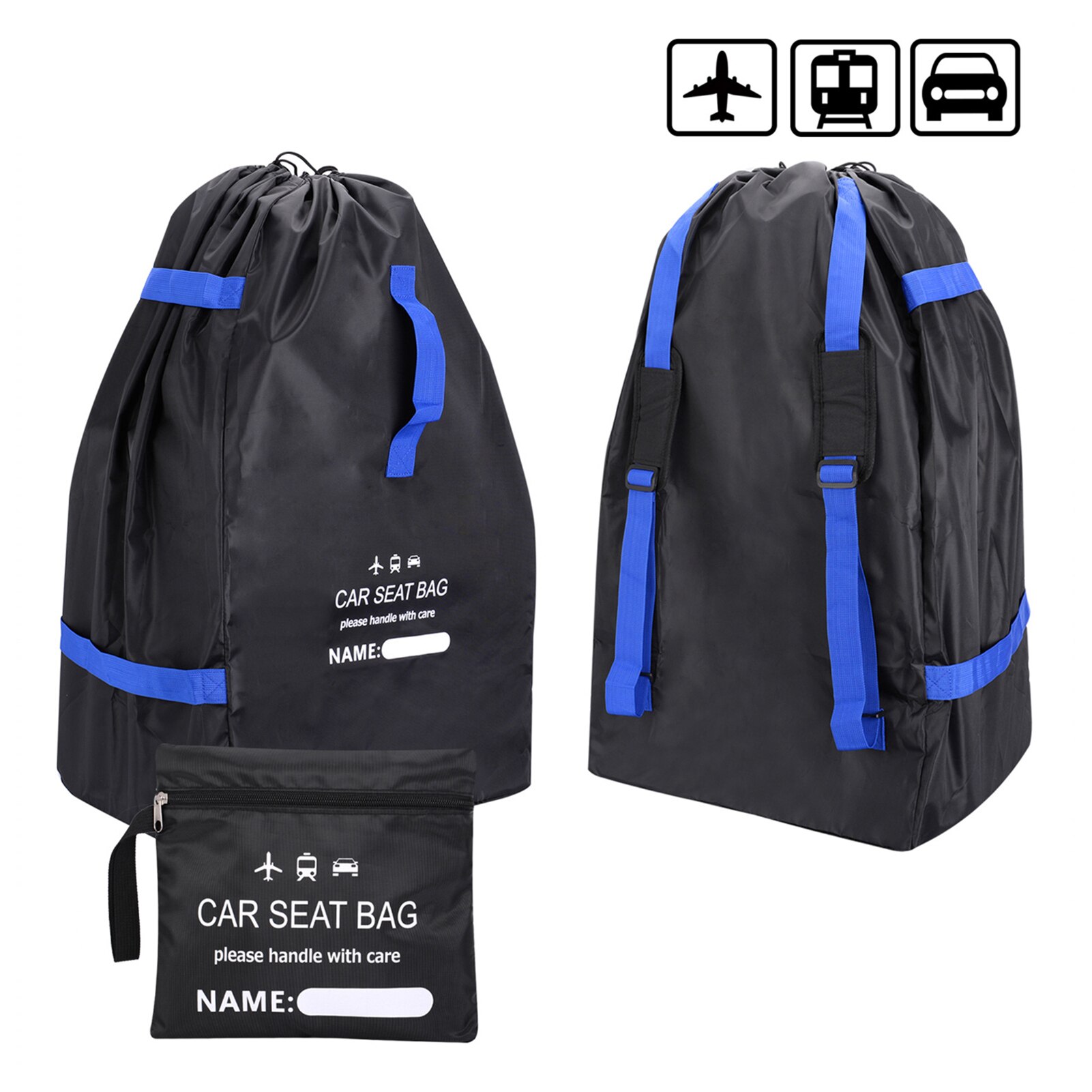 Car Seat Bag Backpack with Shoulder Straps for Air Travel Universal Storage Bag for Airplane Gate Check Large Carseat Travel bag Car Seat Bag Backpack with Shoulder Straps for Air Travel Universal Storage Bag for Airplane Gate Check Large Carseat Travel bag