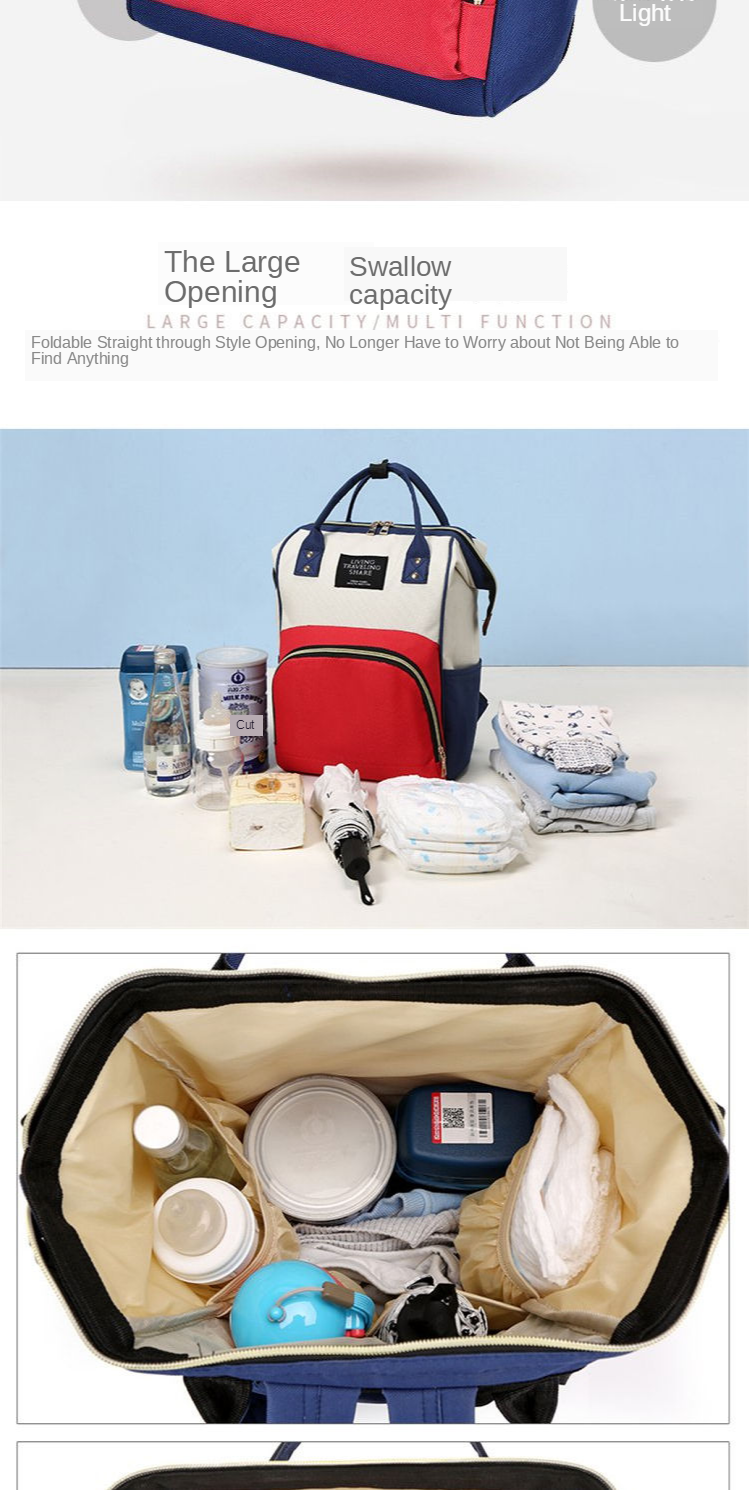 Fashion Mummy Maternity Baby Diaper Nappy Bags Large Capacity Travel Backpack Mom Nursing for Baby Care Women Pregnant Polyester Fashion Mummy Maternity Baby Diaper Nappy Bags Large Capacity Travel Backpack Mom Nursing for Baby Care Women Pregnant Polyester