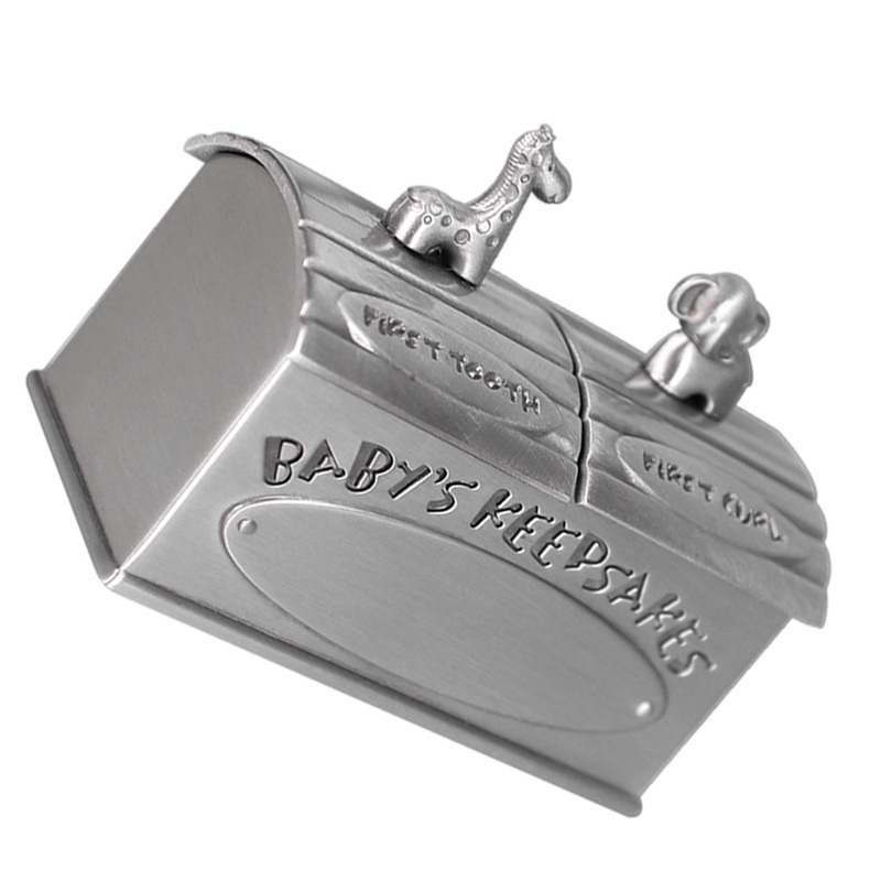 Keepsake Box Vintage Storage Box Deciduous Boxes First Curl Memory Container for Child Kids Newborns Supplies