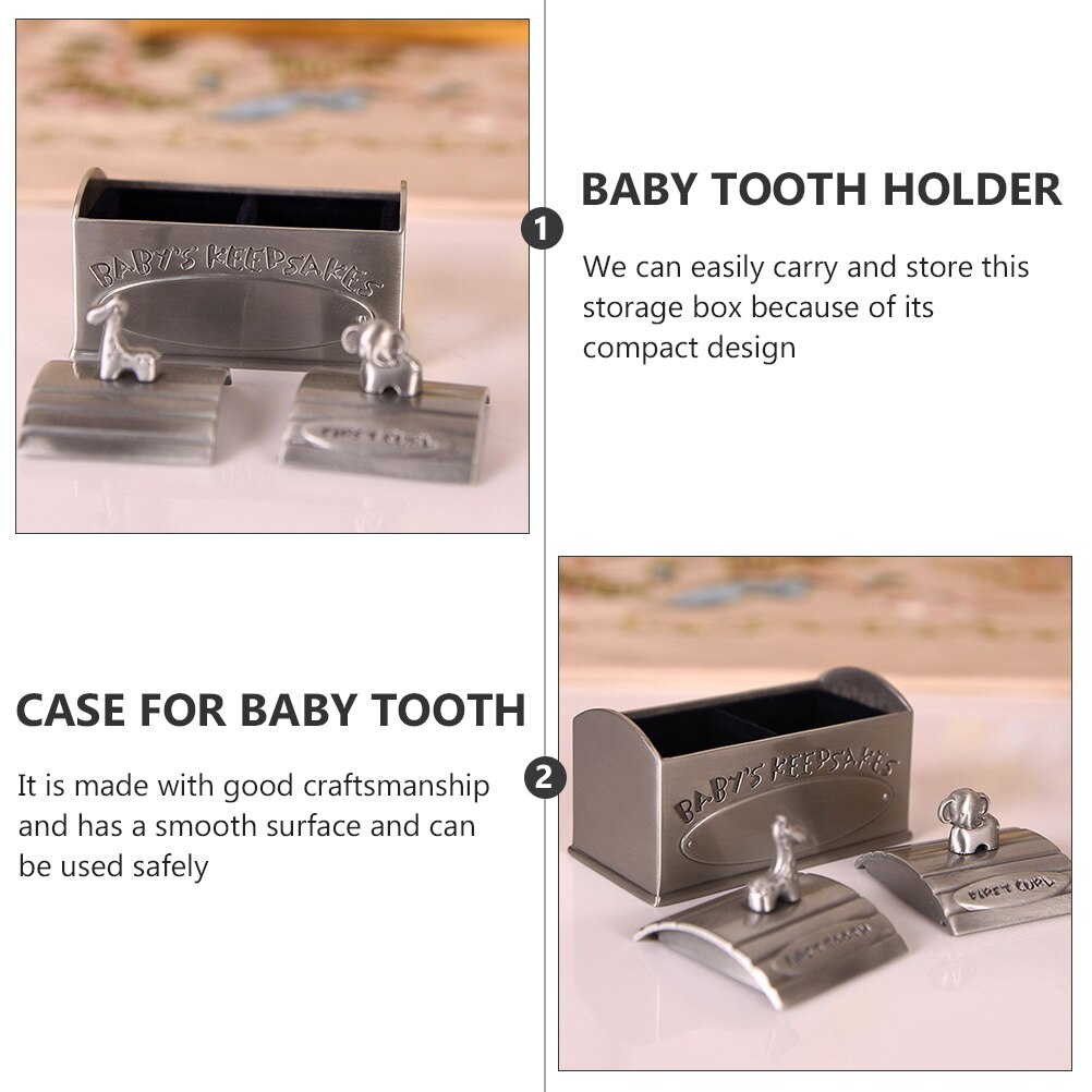 Keepsake Box Vintage Storage Box Deciduous Boxes First Curl Memory Container for Child Kids Newborns Supplies Keepsake Box Vintage Storage Box Deciduous Boxes First Curl Memory Container for Child Kids Newborns Supplies