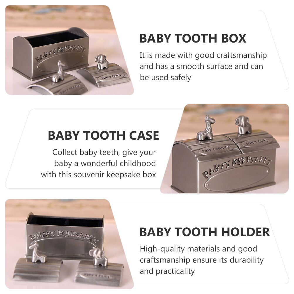 Keepsake Box Vintage Storage Box Deciduous Boxes First Curl Memory Container for Child Kids Newborns Supplies Keepsake Box Vintage Storage Box Deciduous Boxes First Curl Memory Container for Child Kids Newborns Supplies