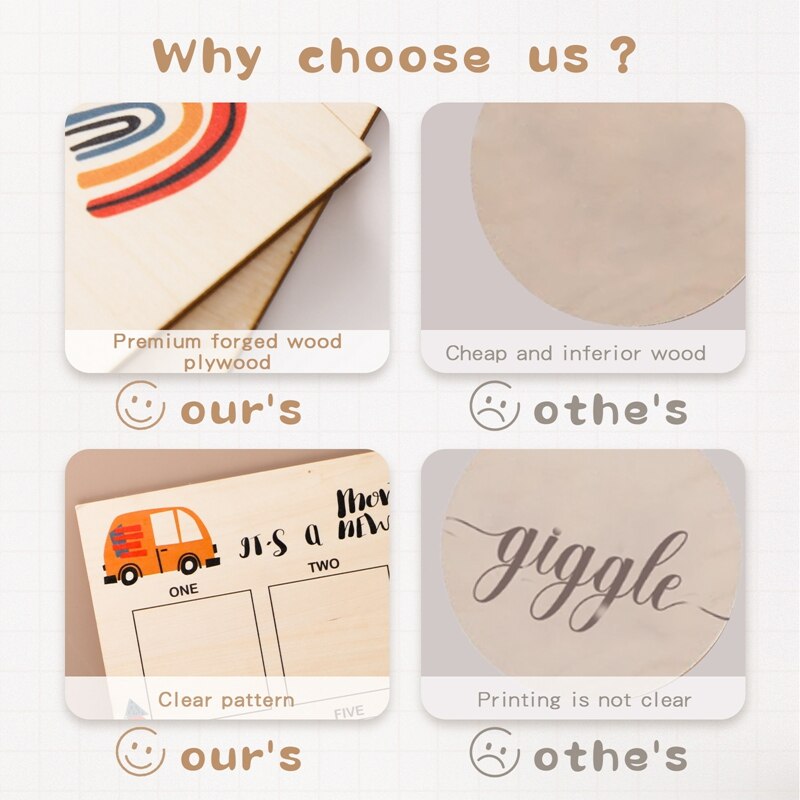 Newborn Memorial Wooden Frame My First Year Baby Keepsake Frame 0-12 Months Pictures Photo Souvenirs Kids Growing Memory Gifts Newborn Memorial Wooden Frame My First Year Baby Keepsake Frame 0-12 Months Pictures Photo Souvenirs Kids Growing Memory Gifts