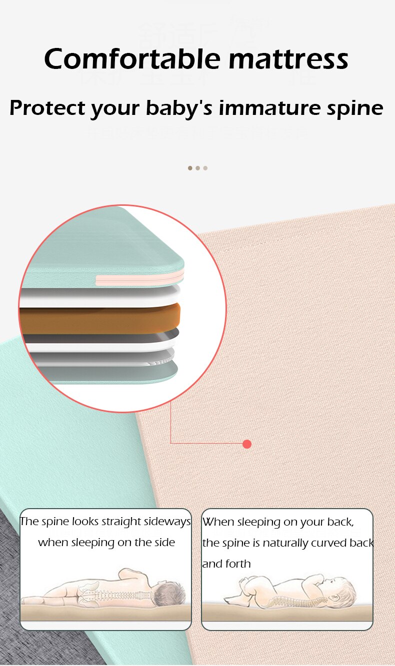 Electric Baby Crib Free  and Fast Shipping Multifunctional Cradle Portable rocking bed New Born Sleeping Basket