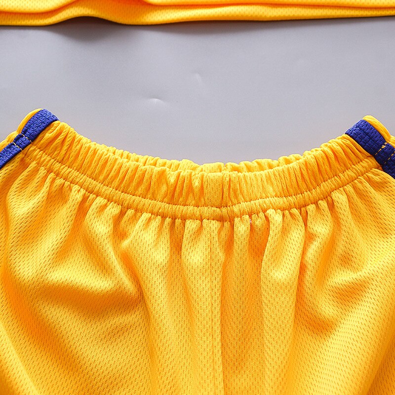 Summer Boys Girl Sports Clothes Suit Basketball New Children's Fashion Leisure LettersT-shirt 2pcs Set Kids Tracksuits