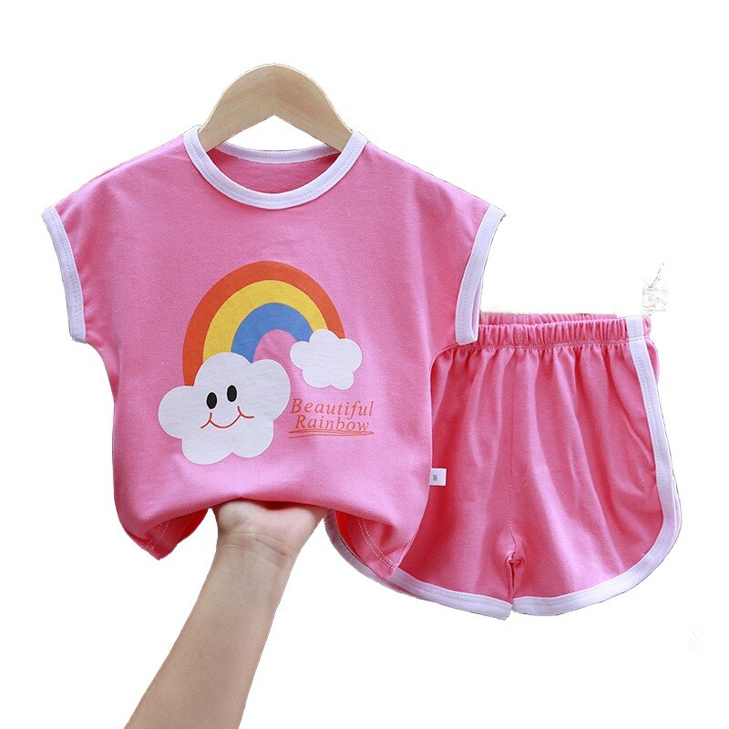 High quality Baby Girl Clothes summer Newborn Baby Clothing Set 2pcs Kids Clothes Set Toddler Kids Clothes Pajamas Minnie Mouse High quality Baby Girl Clothes summer Newborn Baby Clothing Set 2pcs Kids Clothes Set Toddler Kids Clothes Pajamas Minnie Mouse