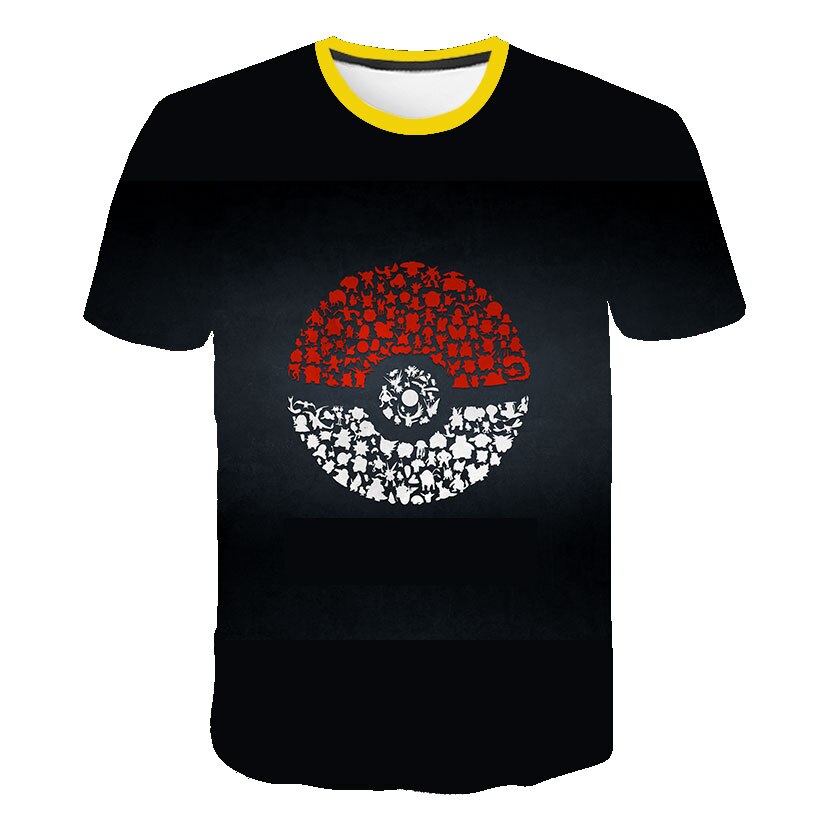 Fashion Lovely Pokemon T Shirt Anime Pika Boy Girl T-Shirts Pikachu Boy O-neck Cotton Short Sleeve Tees Top Fashion Lovely Pokemon T Shirt Anime Pika Boy Girl T-Shirts Pikachu Boy O-neck Cotton Short Sleeve Tees Top