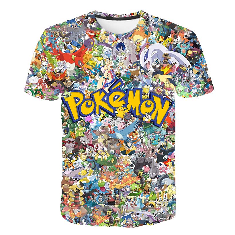 Fashion Lovely Pokemon T Shirt Anime Pika Boy Girl T-Shirts Pikachu Boy O-neck Cotton Short Sleeve Tees Top Fashion Lovely Pokemon T Shirt Anime Pika Boy Girl T-Shirts Pikachu Boy O-neck Cotton Short Sleeve Tees Top