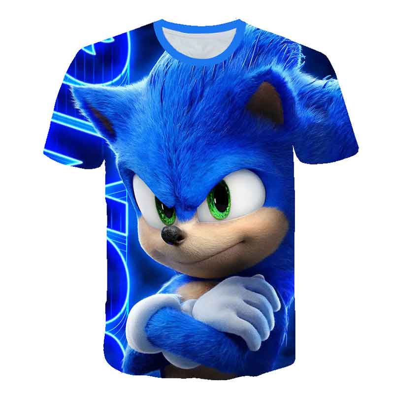 Sonic 3D T Shirts Boys Girls Anime Printed Short Sleeve t-shirts Cool Tops Summer Clothes 2022 Charm Fit Kids Fashion Sonic 3D T Shirts Boys Girls Anime Printed Short Sleeve t-shirts Cool Tops Summer Clothes 2022 Charm Fit Kids Fashion