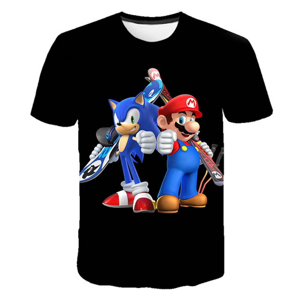 Sonic 3D T Shirts Boys Girls Anime Printed Short Sleeve t-shirts Cool Tops Summer Clothes 2022 Charm Fit Kids Fashion Sonic 3D T Shirts Boys Girls Anime Printed Short Sleeve t-shirts Cool Tops Summer Clothes 2022 Charm Fit Kids Fashion