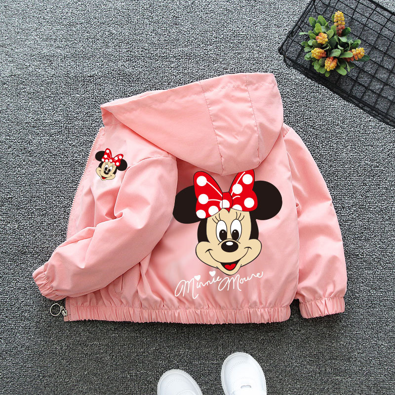 Autumn Children's Clothing Cartoon Mickey Minnie Jacket Boys Girls Baby Outing Clothes Jacket Children frozen Hooded jacket Autumn Children's Clothing Cartoon Mickey Minnie Jacket Boys Girls Baby Outing Clothes Jacket Children frozen Hooded jacket