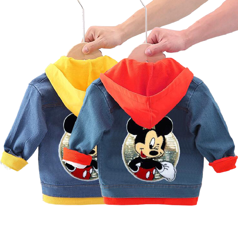 Autumn Children's Clothing Cartoon Mickey Minnie Jacket Boys Girls Baby Outing Clothes Jacket Children frozen Hooded jacket Autumn Children's Clothing Cartoon Mickey Minnie Jacket Boys Girls Baby Outing Clothes Jacket Children frozen Hooded jacket