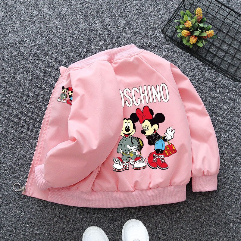 Autumn Children's Clothing Cartoon Mickey Minnie Jacket Boys Girls Baby Outing Clothes Jacket Children frozen Hooded jacket Autumn Children's Clothing Cartoon Mickey Minnie Jacket Boys Girls Baby Outing Clothes Jacket Children frozen Hooded jacket