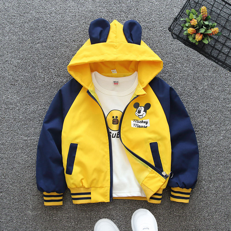 Autumn Children's Clothing Cartoon Mickey Minnie Jacket Boys Girls Baby Outing Clothes Jacket Children frozen Hooded jacket Autumn Children's Clothing Cartoon Mickey Minnie Jacket Boys Girls Baby Outing Clothes Jacket Children frozen Hooded jacket