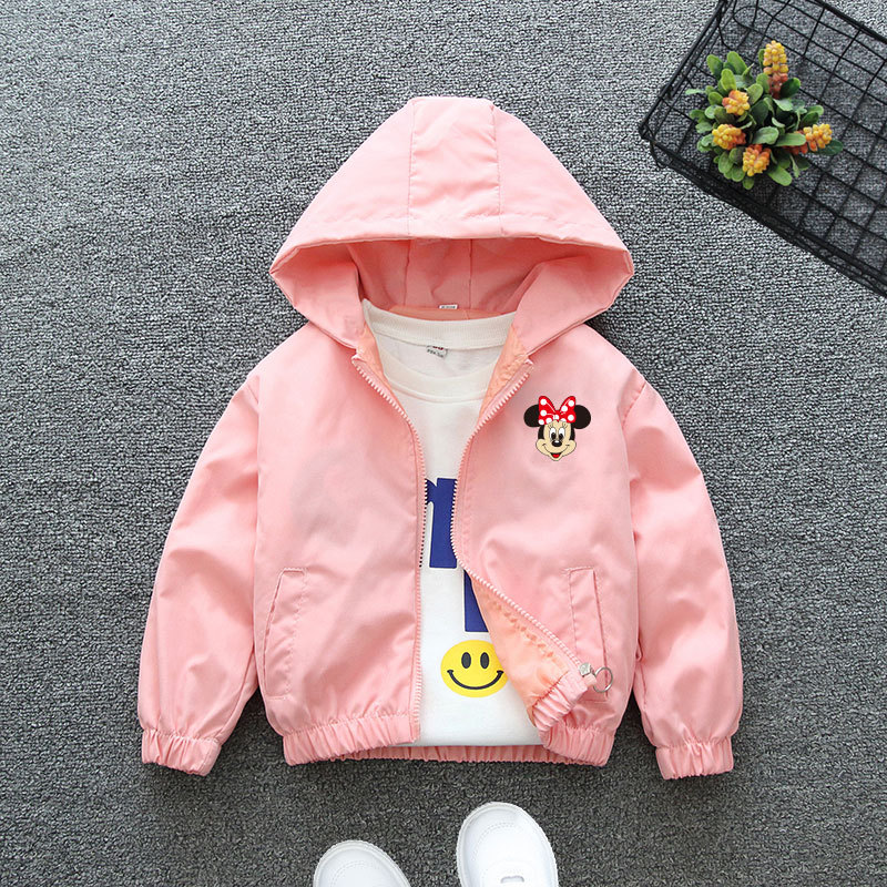 Autumn Children's Clothing Cartoon Mickey Minnie Jacket Boys Girls Baby Outing Clothes Jacket Children frozen Hooded jacket Autumn Children's Clothing Cartoon Mickey Minnie Jacket Boys Girls Baby Outing Clothes Jacket Children frozen Hooded jacket
