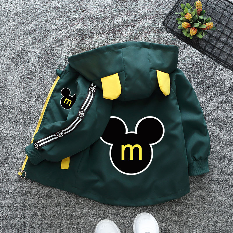 Autumn Children's Clothing Cartoon Mickey Minnie Jacket Boys Girls Baby Outing Clothes Jacket Children frozen Hooded jacket Autumn Children's Clothing Cartoon Mickey Minnie Jacket Boys Girls Baby Outing Clothes Jacket Children frozen Hooded jacket