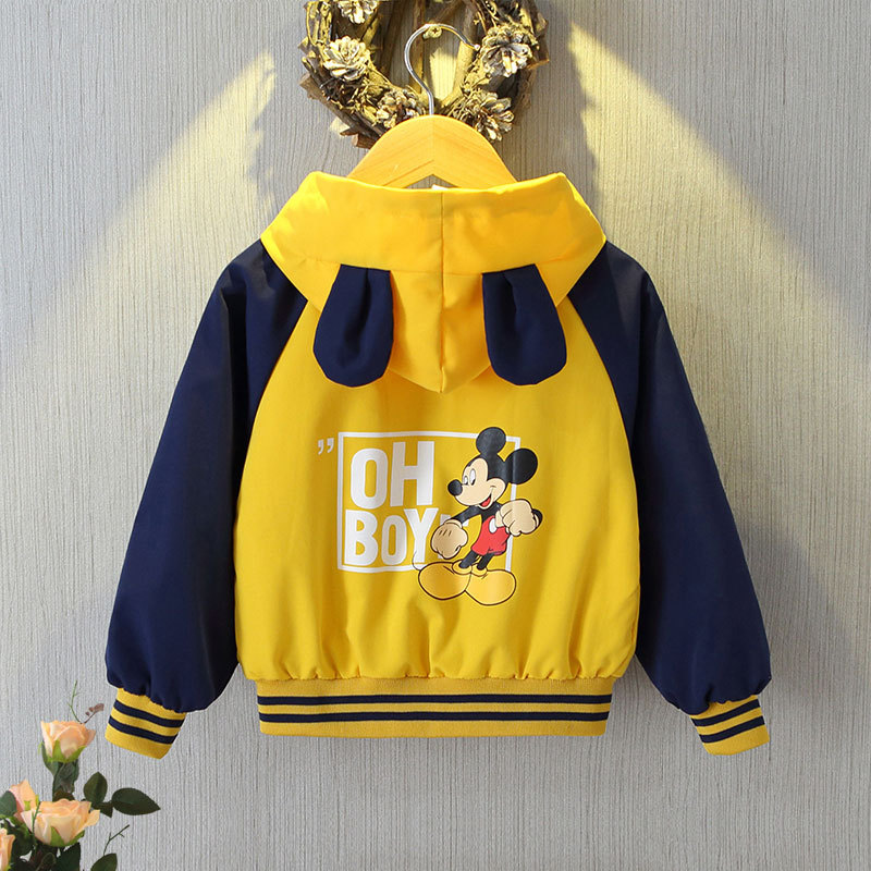 Autumn Children's Clothing Cartoon Mickey Minnie Jacket Boys Girls Baby Outing Clothes Jacket Children frozen Hooded jacket Autumn Children's Clothing Cartoon Mickey Minnie Jacket Boys Girls Baby Outing Clothes Jacket Children frozen Hooded jacket