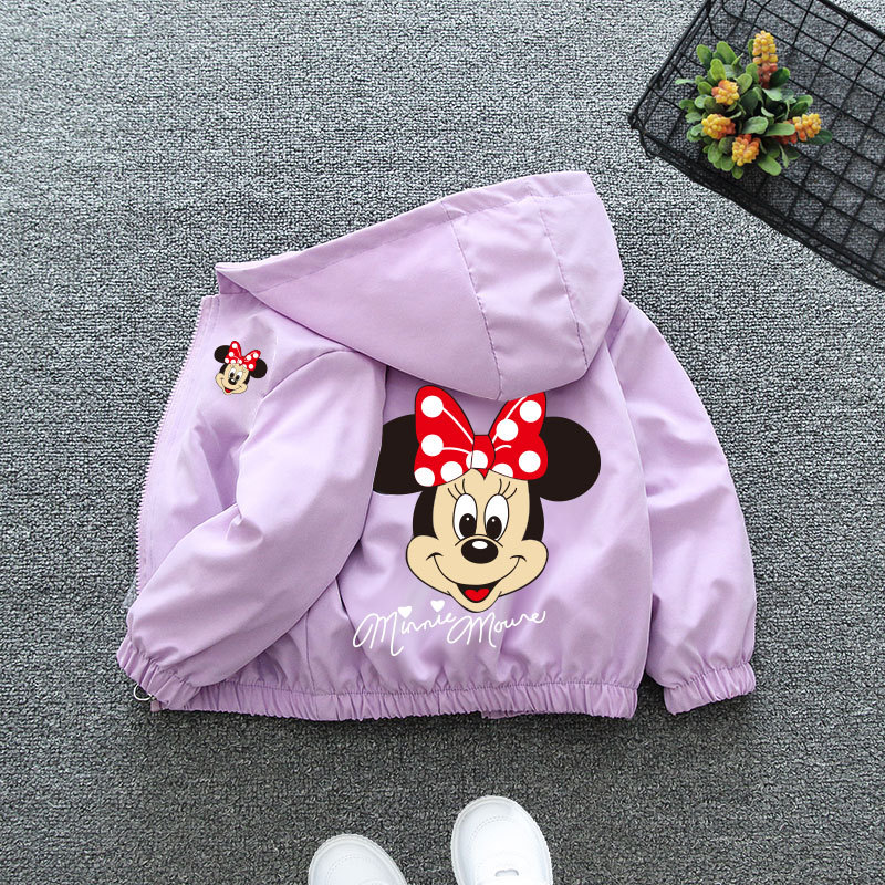 Autumn Children's Clothing Cartoon Mickey Minnie Jacket Boys Girls Baby Outing Clothes Jacket Children frozen Hooded jacket Autumn Children's Clothing Cartoon Mickey Minnie Jacket Boys Girls Baby Outing Clothes Jacket Children frozen Hooded jacket