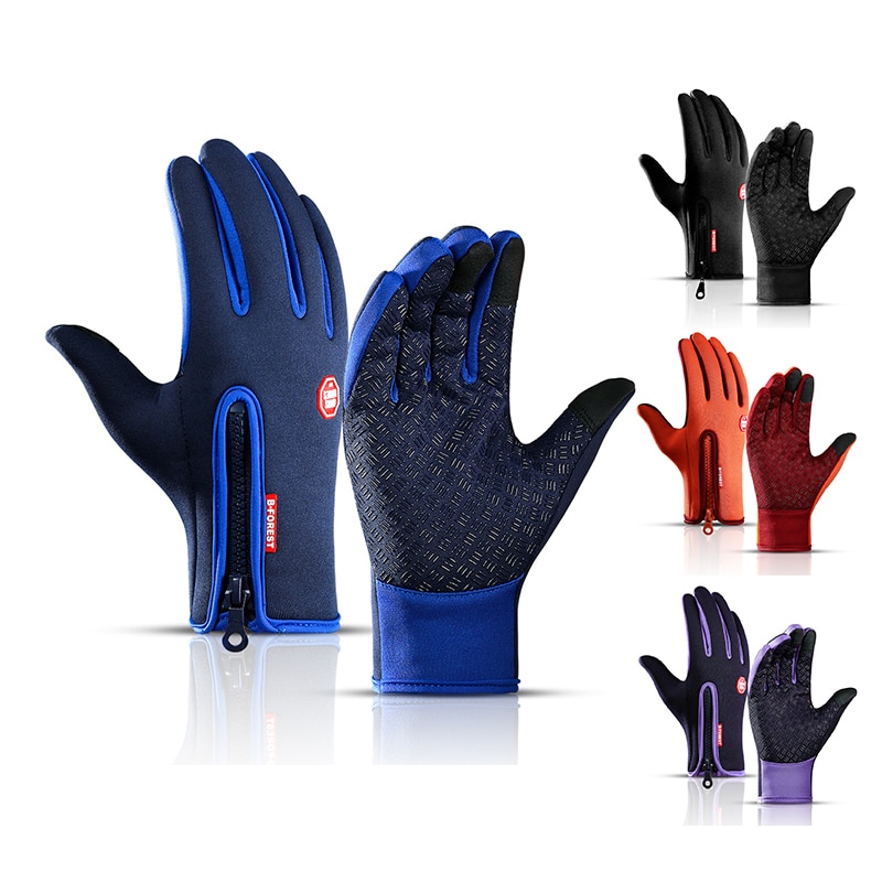 Hot Winter Gloves For Men Women Touchscreen Warm Outdoor Cycling Driving Motorcycle Cold Gloves Windproof Non-Slip Womens Gloves Hot Winter Gloves For Men Women Touchscreen Warm Outdoor Cycling Driving Motorcycle Cold Gloves Windproof Non-Slip Womens Gloves