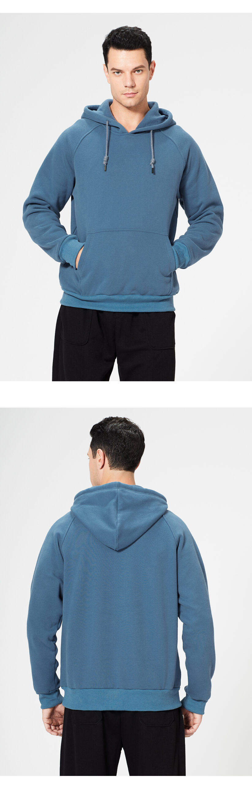 2022 Hooded Sweatshirt Men US Size Jumpers Soft Oversized Hoodies New Streetwear Long Sleeve Pullover Solid Women Couple Clothes