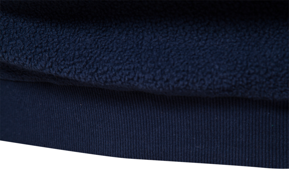 AIOPESON Solid Color Lambswool Men's Pullover Round Neck Basic Male Autumn Winter Warm Casual Teddy Bear Sweatshirts for Men