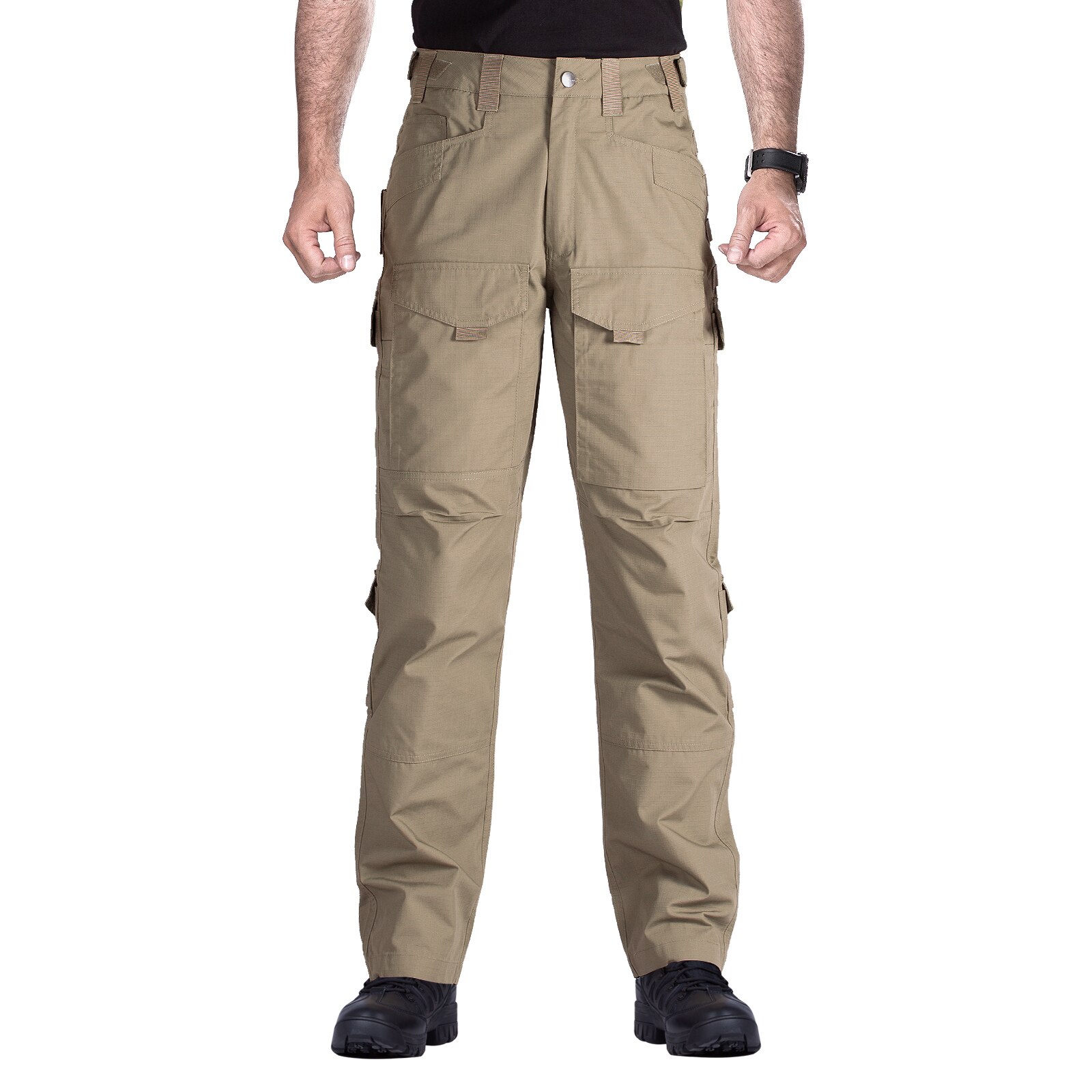 FREE SOLDIER Outdoor Sports Camping Hiking Tactical Pants Men's Trousers Four Seasons Multi-pocket YKK Zipper FREE SOLDIER Outdoor Sports Camping Hiking Tactical Pants Men's Trousers Four Seasons Multi-pocket YKK Zipper