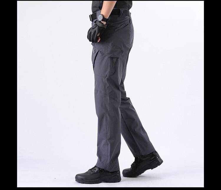 Casual Men Cargo Pants Multi Pockets Army Military Tactical Trousers Male Outdoor Joggers Waterproof Pant Hiking 2022 S-5XL