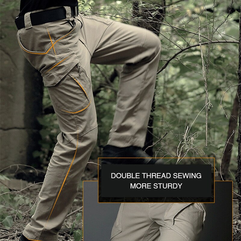 Casual Men Cargo Pants Multi Pockets Army Military Tactical Trousers Male Outdoor Joggers Waterproof Pant Hiking 2022 S-5XL Casual Men Cargo Pants Multi Pockets Army Military Tactical Trousers Male Outdoor Joggers Waterproof Pant Hiking 2022 S-5XL