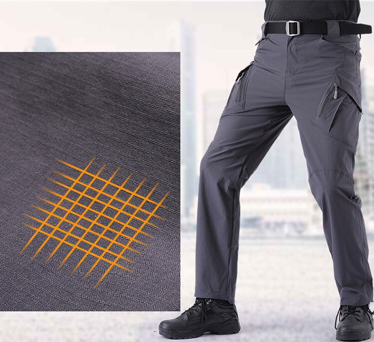 Casual Men Cargo Pants Multi Pockets Army Military Tactical Trousers Male Outdoor Joggers Waterproof Pant Hiking 2022 S-5XL