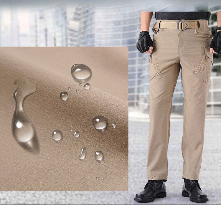 Casual Men Cargo Pants Multi Pockets Army Military Tactical Trousers Male Outdoor Joggers Waterproof Pant Hiking 2022 S-5XL