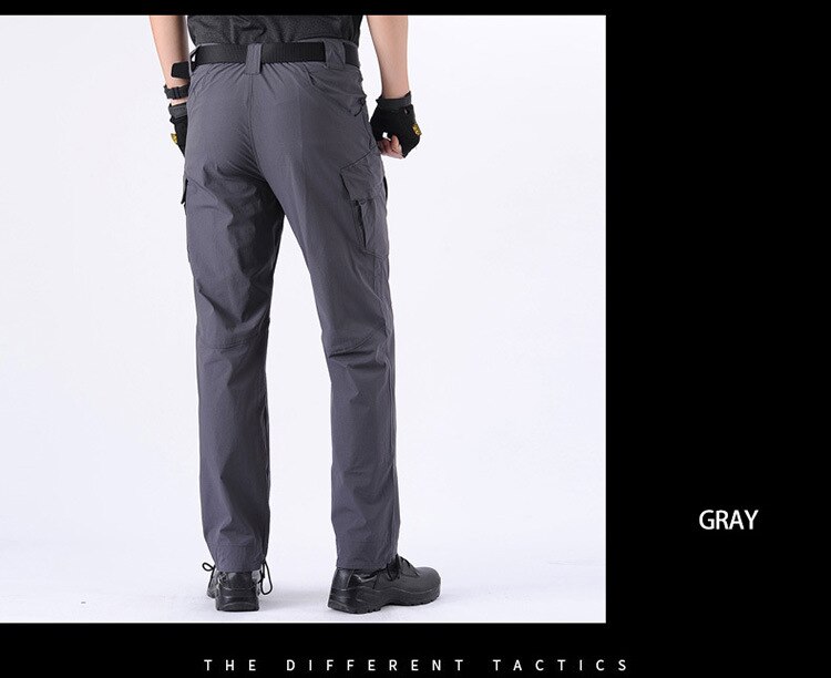 Casual Men Cargo Pants Multi Pockets Army Military Tactical Trousers Male Outdoor Joggers Waterproof Pant Hiking 2022 S-5XL