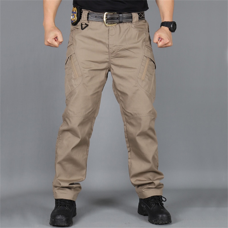 Casual Men Cargo Pants Multi Pockets Army Military Tactical Trousers Male Outdoor Joggers Waterproof Pant Hiking 2022 S-5XL Casual Men Cargo Pants Multi Pockets Army Military Tactical Trousers Male Outdoor Joggers Waterproof Pant Hiking 2022 S-5XL