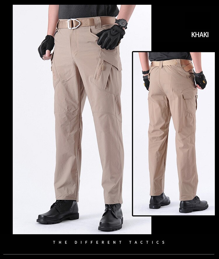 Casual Men Cargo Pants Multi Pockets Army Military Tactical Trousers Male Outdoor Joggers Waterproof Pant Hiking 2022 S-5XL