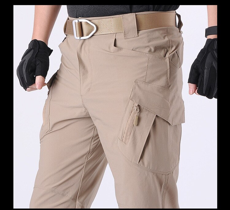 Casual Men Cargo Pants Multi Pockets Army Military Tactical Trousers Male Outdoor Joggers Waterproof Pant Hiking 2022 S-5XL