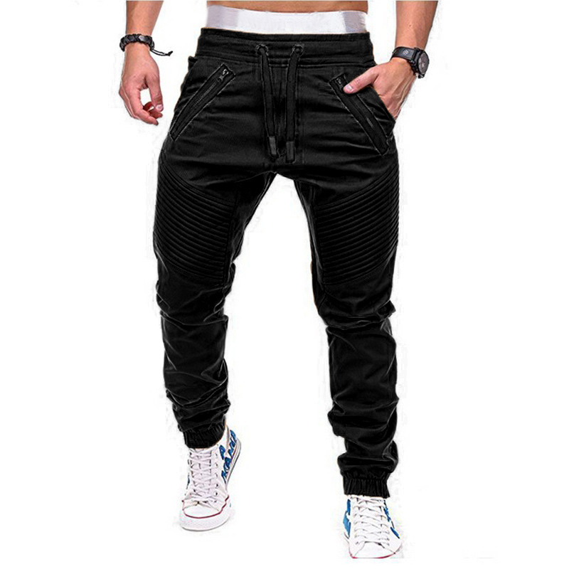 New Fashion Men's Cargo Casual Solid Colors Multi-pocket Trousers Plus Size Joggers Sweatpants Multiple Styles Can Be Selected
