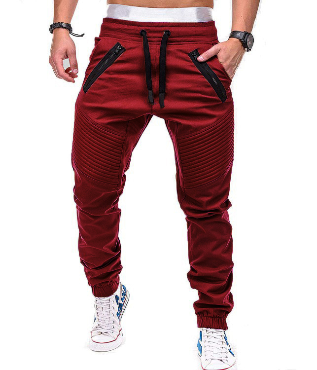 New Fashion Men's Cargo Casual Solid Colors Multi-pocket Trousers Plus Size Joggers Sweatpants Multiple Styles Can Be Selected
