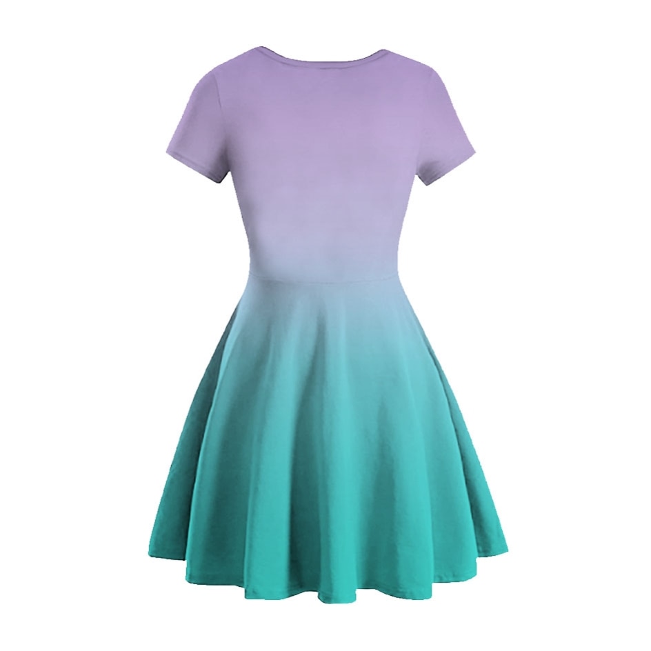 Disney Girl Princess Little Mermaid Ariel Dress Kids Cosplay Charm Children Carnival Birthday Party Clothes Summer Dress Girls Disney Girl Princess Little Mermaid Ariel Dress Kids Cosplay Charm Children Carnival Birthday Party Clothes Summer Dress Girls