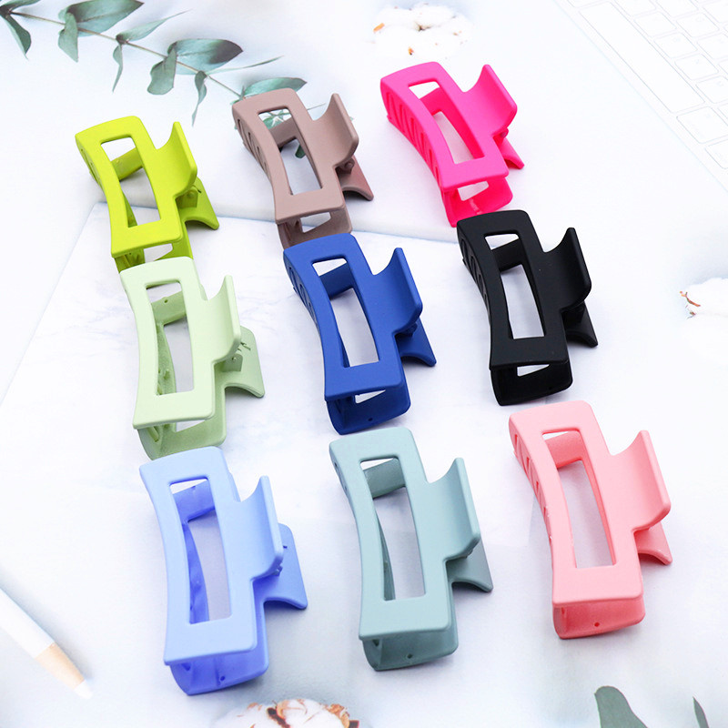 2022 New Acrylic Hair Accessories Periwinkle Hair Clips Side Clips Fresh Girl Bangs Clip Headdress Girl Hair Clip