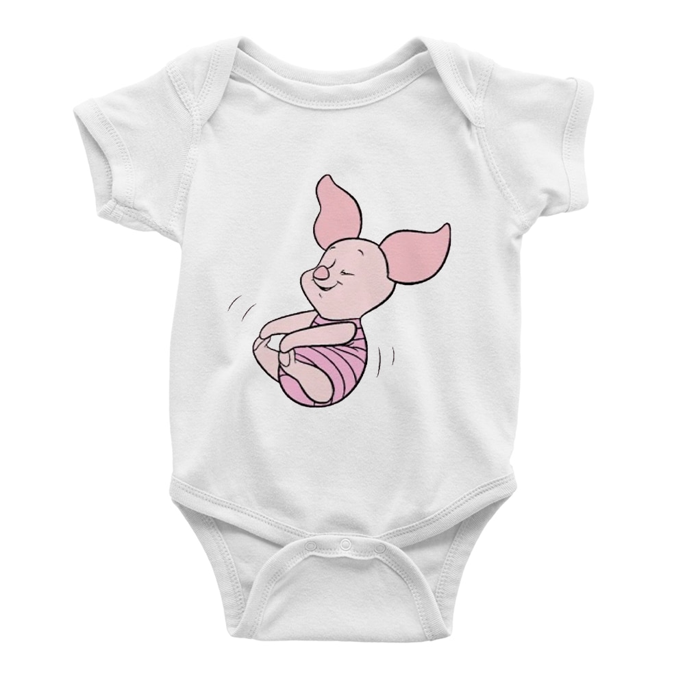 Winnie the Pooh Donkey Eeyore Wear Pajamas Print Infant Jumpsuit Short Sleeve Summer Baby Girl Boy Romper Newborn Clothes