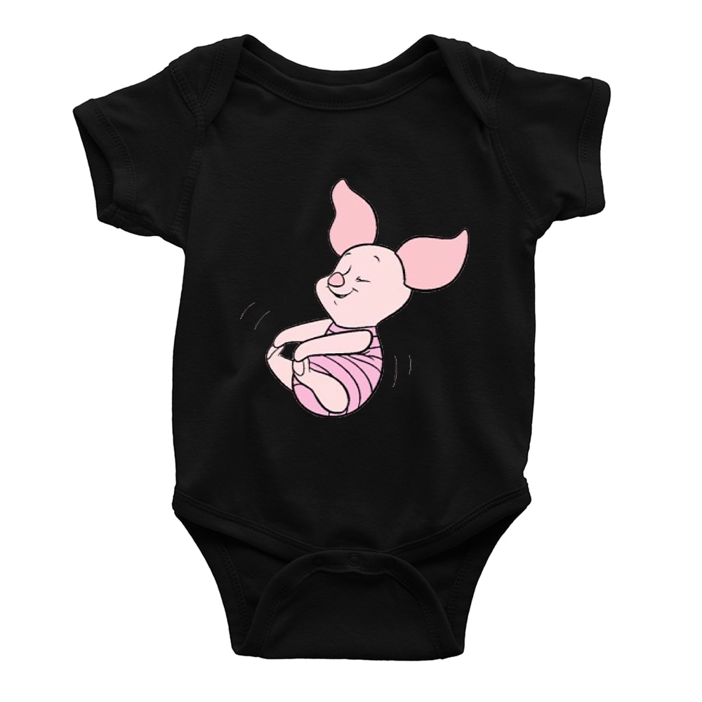Winnie the Pooh Donkey Eeyore Wear Pajamas Print Infant Jumpsuit Short Sleeve Summer Baby Girl Boy Romper Newborn Clothes