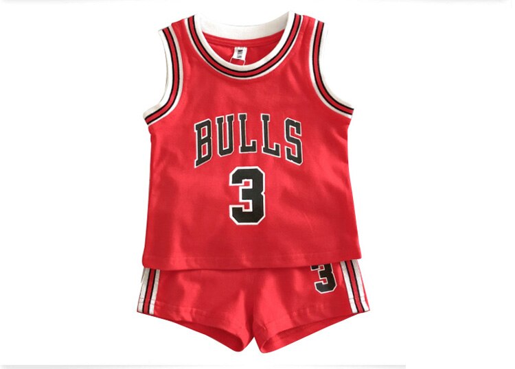 Baby Clothing Sets Toddler Basketball Wear Baby Boys Girl Summer Clothes Kids Vest Shorts Sports Jersey 2Pcs Suits Outfits
